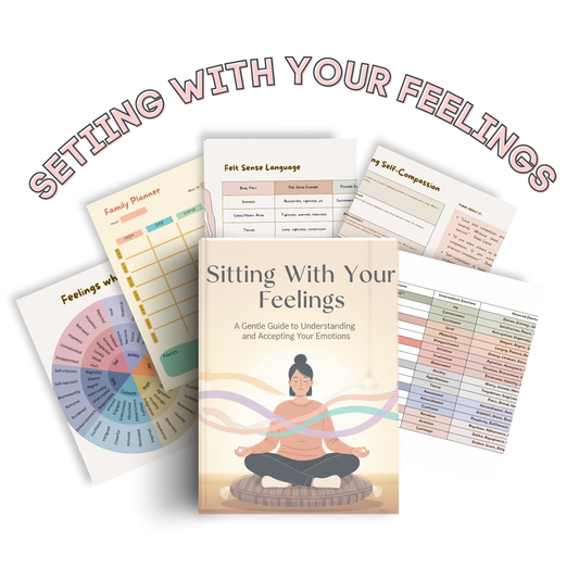 Sitting With Your Feelings - CBT Worksheets for ADHD