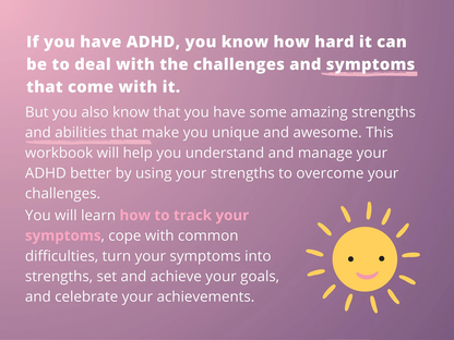 ADHD Symptom Tracker Workbook: A Planner Journal to Manage Your Medication, Habits, Sleep and Cleaning Soul - mindloop